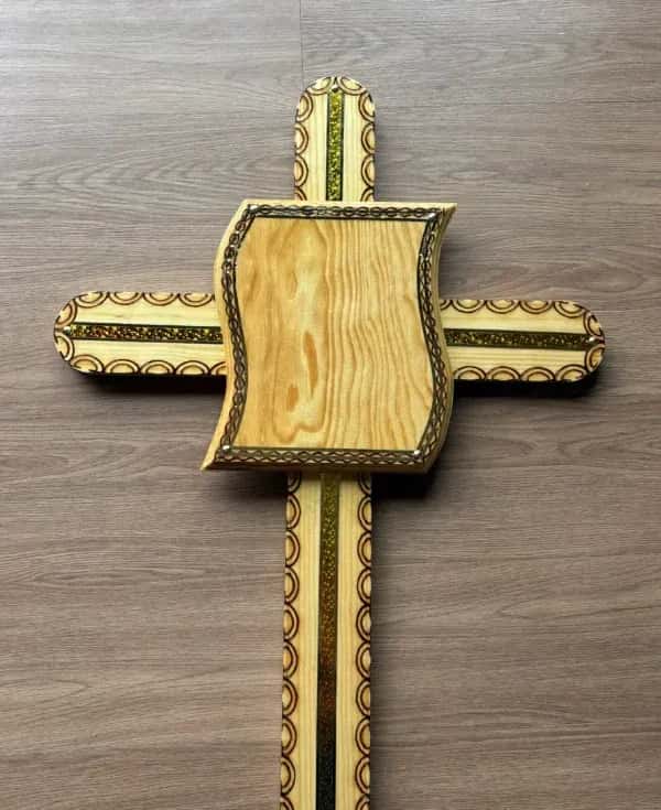 Cruz de Madera Tablon 14