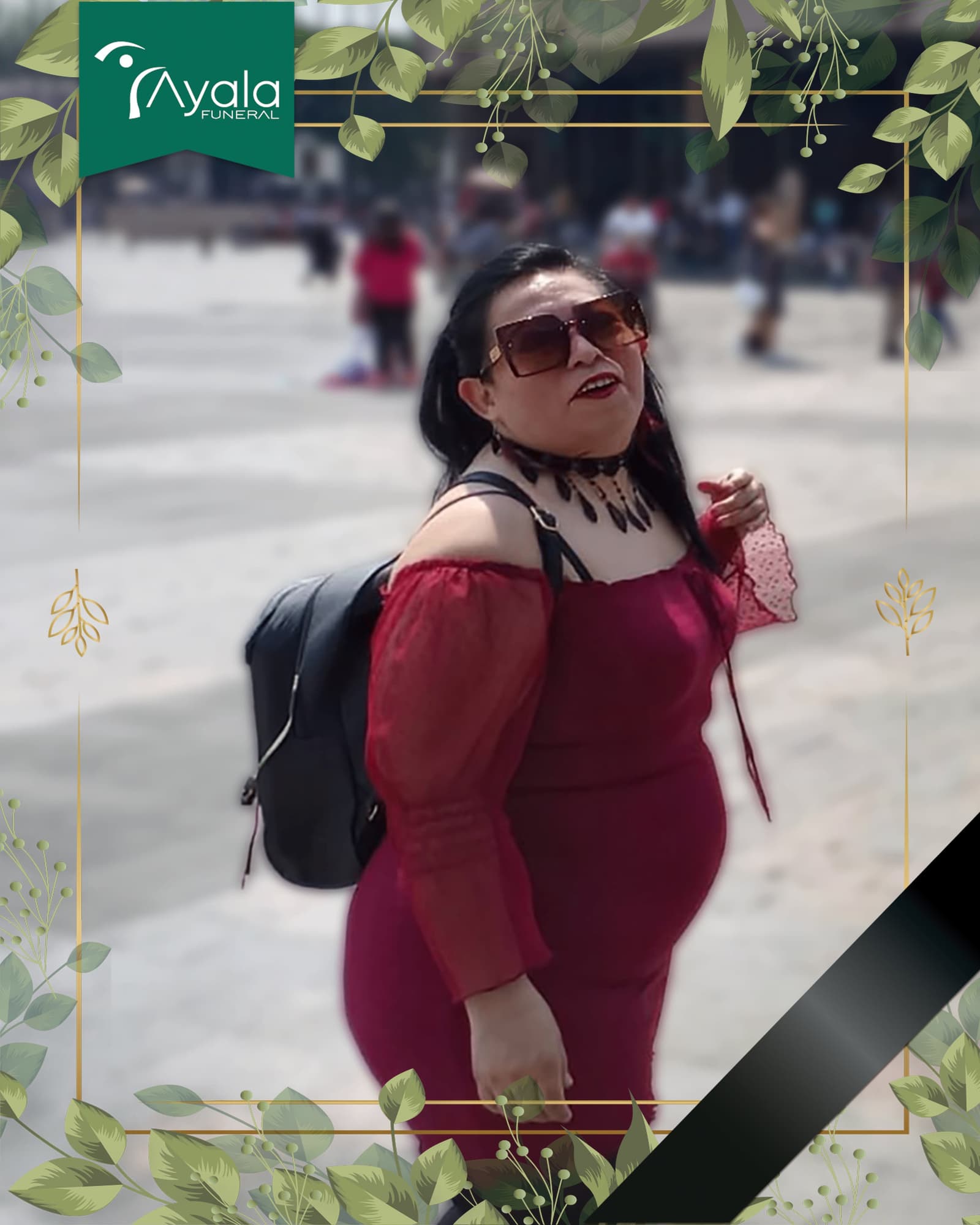 Cuadro en memoria de Lorena Hernandez Ramirez