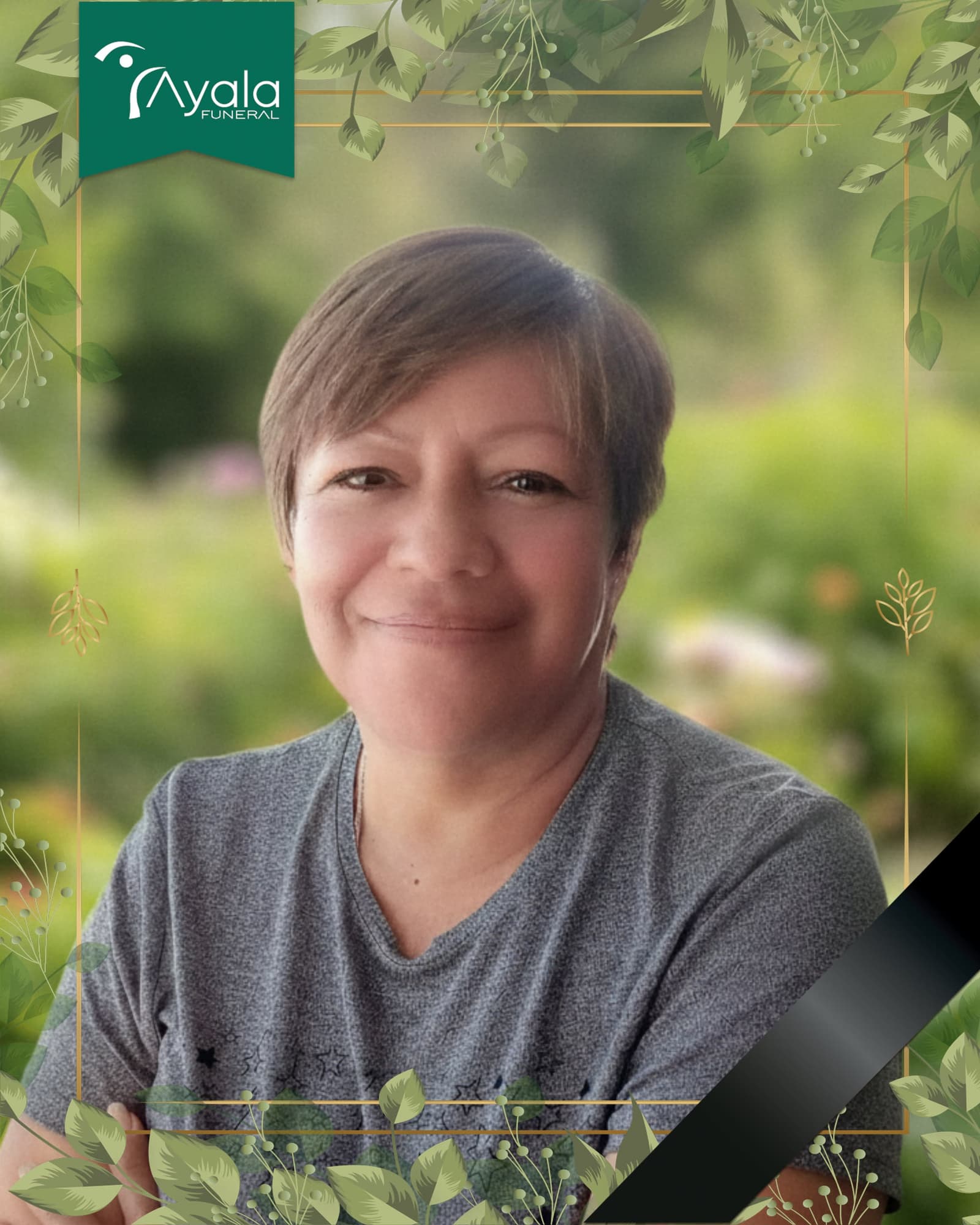 Cuadro en memoria de Maria Elena Cruz Sanchez