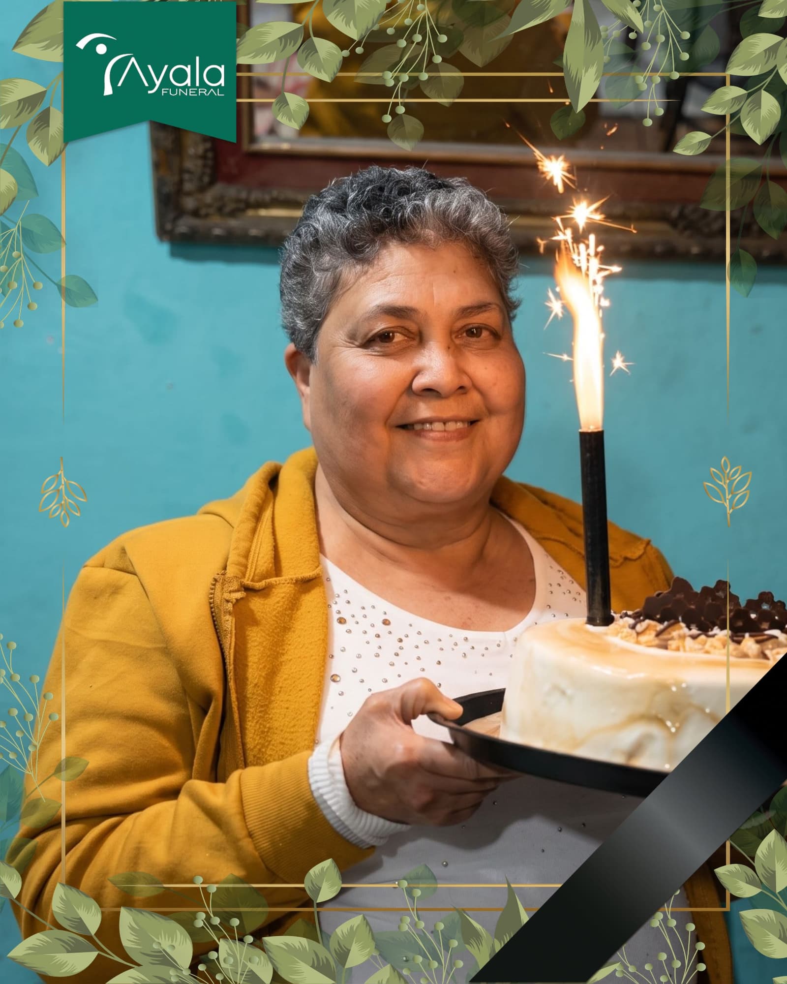 Cuadro en memoria de Maria de la Luz Villa Mireles