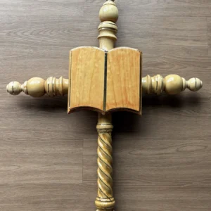 Cruz de Madera Torneada 03