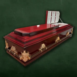 Ataúd MDF Clasico Imperial Vino